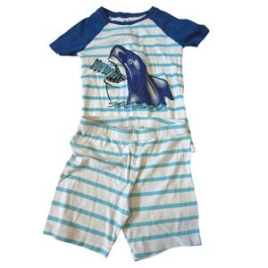 Boys Pajama Set Bundle Shark Train Dinosaur Sleepwear 3 Sets Blue Grey Orange